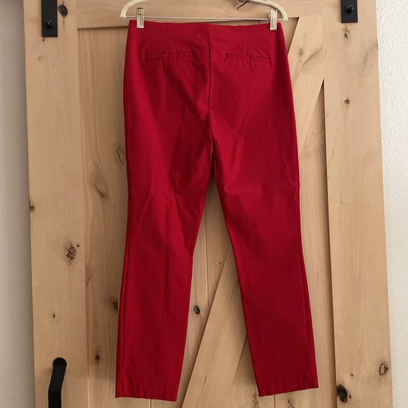 crosby. red dress pants (8) WORN ONCE, like new! - Picture 2 of 9
